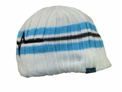 Čepice HAVEN Beanie bílo/modrá (Velikost L/XL)