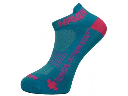 Ponožky HAVEN SNAKE SILVER NEO 2páry modro/růžové (Velikost 10-12)