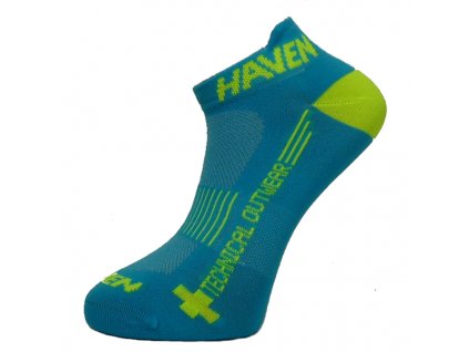 Ponožky HAVEN SNAKE SILVER NEO 2páry modro/žluté