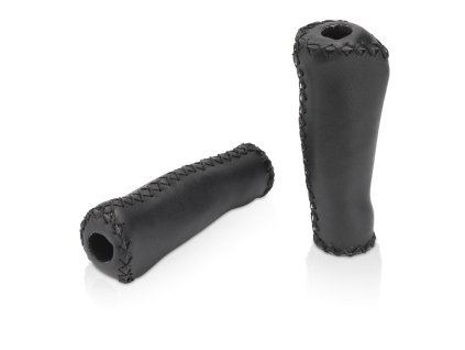 Gripy XLC GR-G11 135/92mm černé kožený vzhled