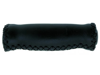 Gripy VELO Exclusive kožené 125mm černé