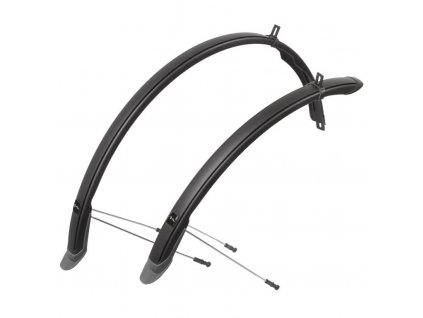 Blatníky M-Wave 28" šíře 45mm černé