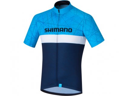 Dres krátký pánský Shimano TEAM modrý