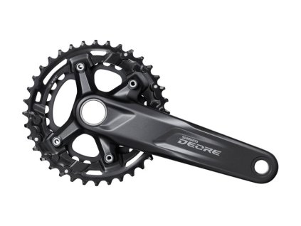 Kliky Shimano Deore FC-M5100 2x11 36x26z 175mm boost černé original balen