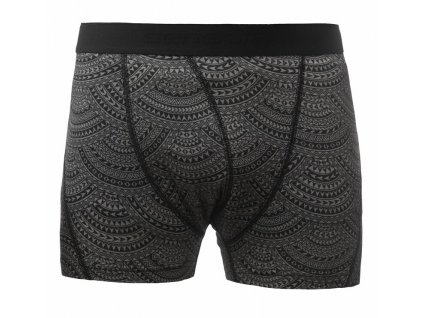 Boxerky SENSOR MERINO IMPRESS šedé/maori