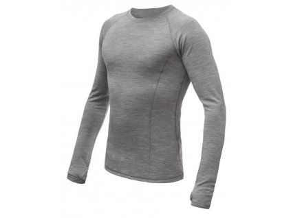 Triko dlouhé pánské SENSOR MERINO BOLD šedé (Velikost L)
