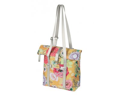 Brašna BASIL Bloom Field bicycle shoopper 20l žlutá