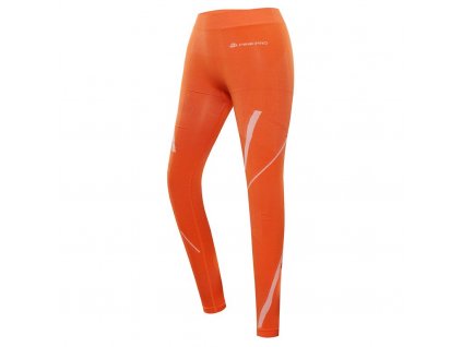 Kalhoty pánské dlouhé ALPINE PRO ELIB funkční oranžové