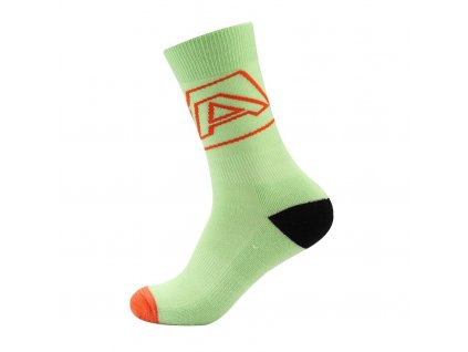 Ponožky unisex ALPINE PRO PHALTE merino zelené
