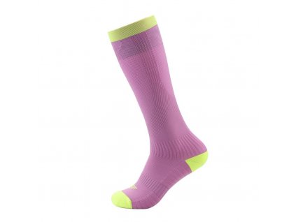 Ponožky dlouhé dámské ALPINE PRO NIELE antibakteriální fialové