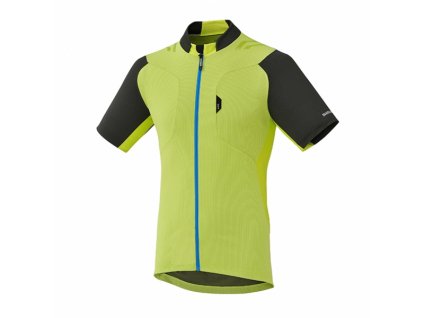 Dres krátký pánský Shimano Explorer Jersey zelený