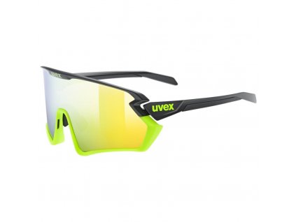 Brýle UVEX Sportstyle 231 2.0 černo žluté matné
