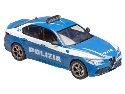 RE.EL Toys RC auto Alfa Romeo Giulia Quadrifoglio Policie 1:14