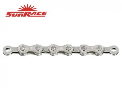 Řetěz SunRace CNM9E 9k E-BIKE 138čl. stříbrný