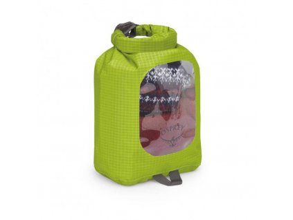 Vak vodácký OSPREY Ultralight Dry Sack 3l window limon green