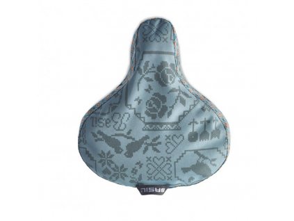 Potah na sedlo BASIL Bohéme-Saddle Cover tyrkysový