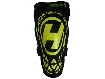 Chrániče kolen HAVEN Guardian Flow černo/zelené (Velikost L)