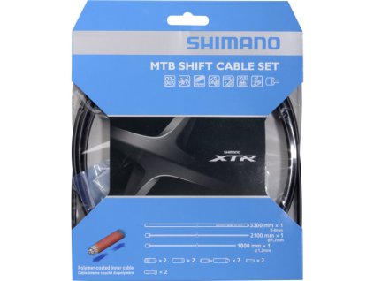 Bowdeny+lanka Shimano XTR SP41 set černý