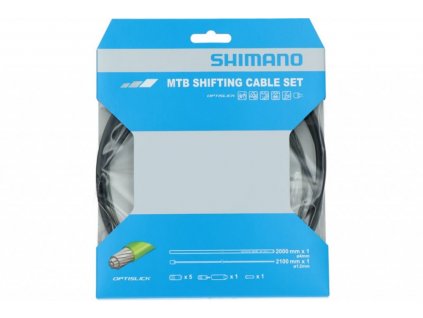 Bowden+lanko Shimano MTB SP41 OPTISLICK set zadní černý