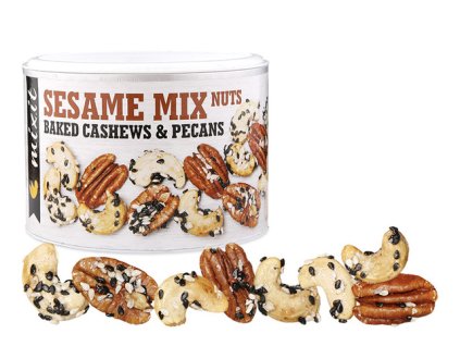 Oříšky z pece - sezam a růžová sůl Mixit 150g