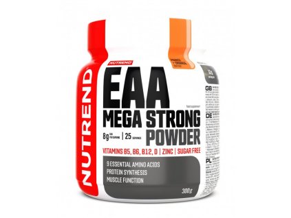 Nápoj Nutrend EAA Mega Strong Powder 300g mango+pomeranč