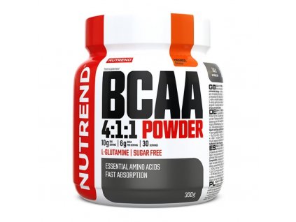 Nápoj Nutrend BCAA 4:1:1 Powder 300g pomeranč