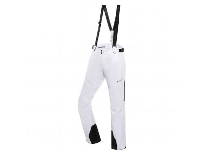 Kalhoty dámské dlouhé ALPINE PRO OSAGA s membránou PTX bílé