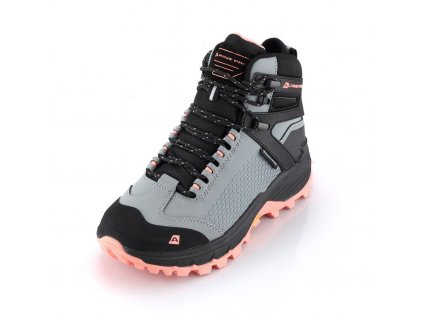 Boty unisex ALPINE PRO KNEIFFE s membránou PTX šedé