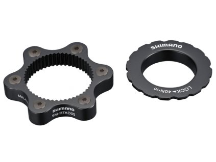 Adaptér brzdového kotouče Shimano centerlock / 6děr original balení