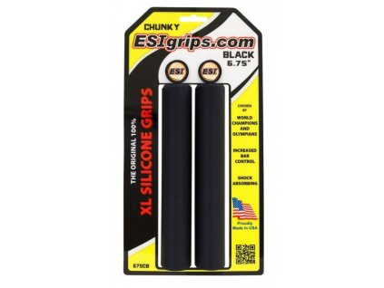 Gripy ESI XL Chunky černé