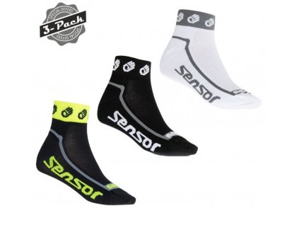 Ponožky SENSOR RACE LITE SMALL HANDS 3pack NEW