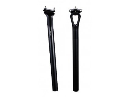 Sedlovka 27.2 x 390mm BBB FlyPost karbon MTB černá