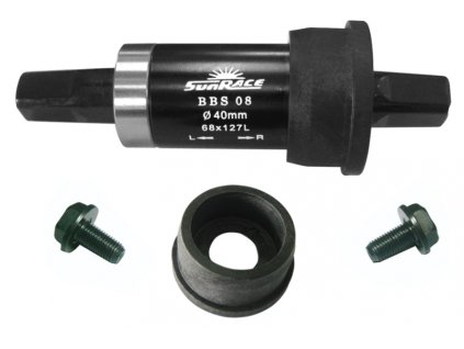 Osa středová SUNRACE S08 68-127 / 40 4H PUSH-IN