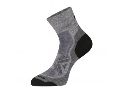 Ponožky ALPINE PRO DERERE antibakteriální merino šedé