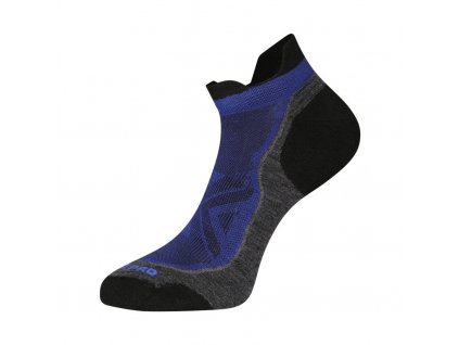 Ponožky ALPINE PRO WERDE merino kotníkové modré