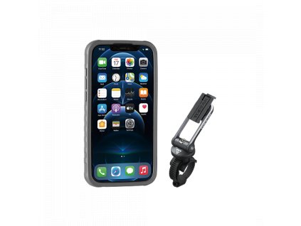 Obal na mobil TOPEAK RIDECASE pro iPhone 12 Pro Max černá/šedá