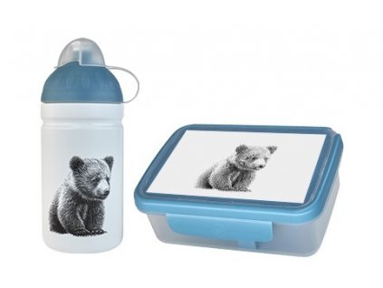 Set R&B box a lahev Medvěd Kuba 500ml