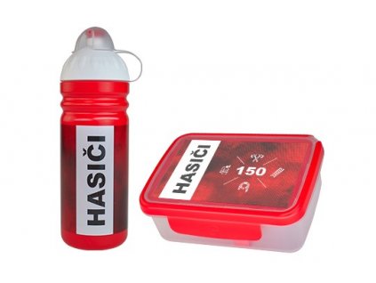 Set R&B box a lahev Hasiči 700ml