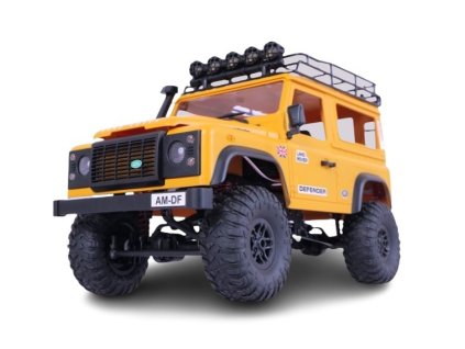 DF models RC crawler Land Rover Defender D90 1:12 LED 4WD proporcionální