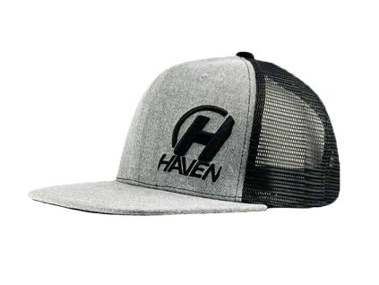 Čepice HAVEN TRUCKER šedo/černá (Velikost L/XL)