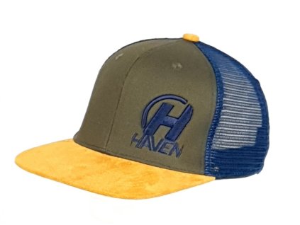 Čepice HAVEN TRUCKER zeleno/hnědá (Velikost M/L)