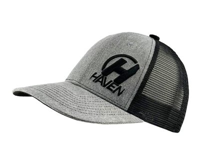 Čepice HAVEN TRUCKER šedo/černá (Velikost L/XL)