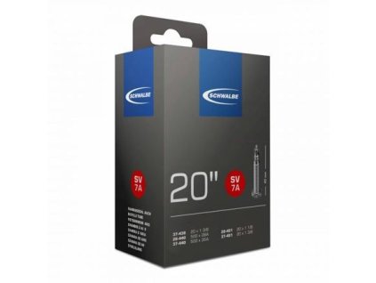 Duše SCHWALBE SV7A 20"x1 1/8-1 3/85 (28/37-438/451) SV/40mm