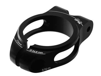 Objímka sedlovky XLC 34,9mm PC-B13 černá