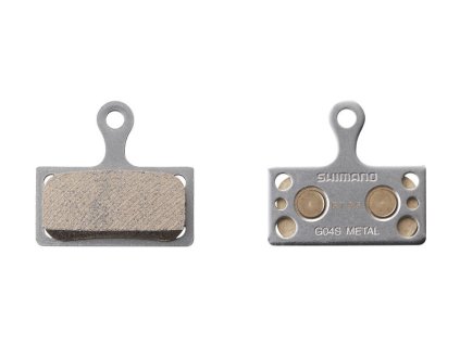Brzdové destičky Shimano G04S-MX kovové original balení