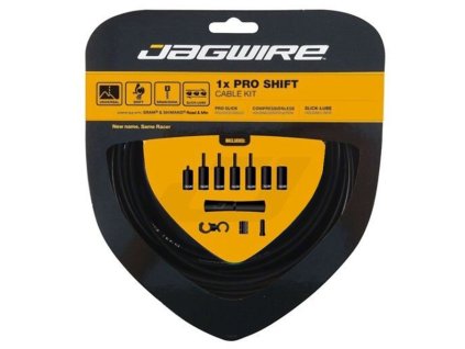 Sada lanko+bowden Jagwire Pro Shift Kit černá