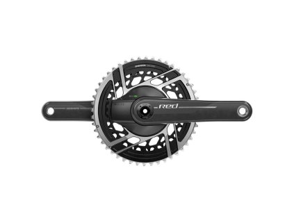 Kliky SRAM RED AXS E1 2x12 48x35z 175mm černé s power metrem
