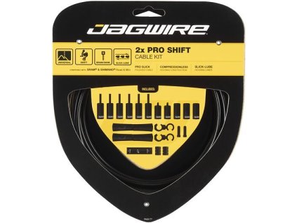Sada lanko+bowden Jagwire Pro Shift Kit černá 2ks