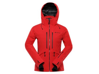 Bunda dámská ALPINE PRO REASA s membránou PTX červená
