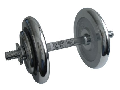 Činka jednoruční 14kg 25mm chromová